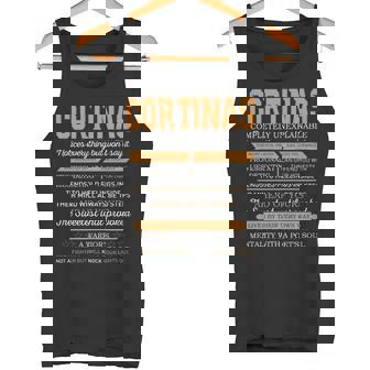 Cortinas Completely Unexplainable Notices Everything But Won’T Say It Name Tank Top - Seseable