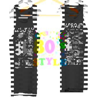 Costume De Fête Rétro Des Années 80 Débardeur e - Cadeauxyz