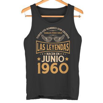 Cumpleaños Hombre Regalos Las Leyendas Junio 1960 Camiseta sin mangas - Regaloses
