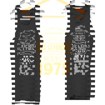 Cumpleaños Hombre Regalos Las Leyendas Mayo 1975 Camiseta sin mangas - Regaloses