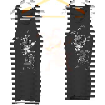 Dabbing Ant Ant With Dabben Ant Tank Top - Seseable
