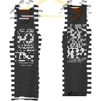 Dad Of Roxy ギフト 父の日 面白い 名前入り タンクトップ - Kawaiitshirt