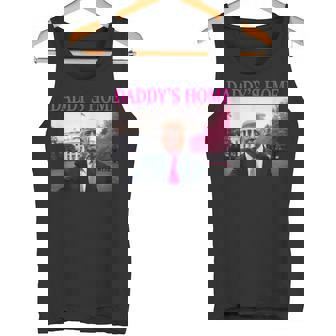 Daddy's Home President Donald Trump Pink Trumpelfie タンクトップ - Kawaiitshirt