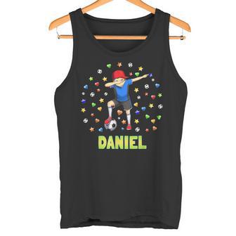 Daniel Futbolista Con Nombre Personalizado Para Niños Camiseta sin mangas - Regaloses