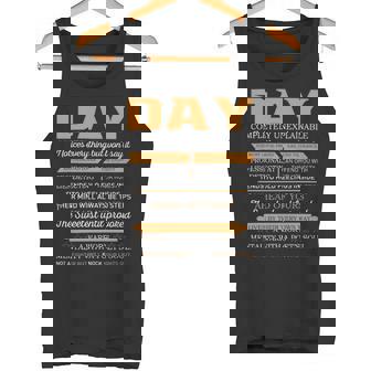 Day Completely Unexplainable Notices Everything But Won’T Say It Name Tank Top - Seseable