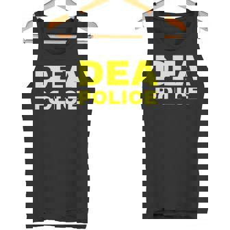 Dea Police Drug Enforcement Administration フロントとバック タンクトップ - Kawaiitshirt
