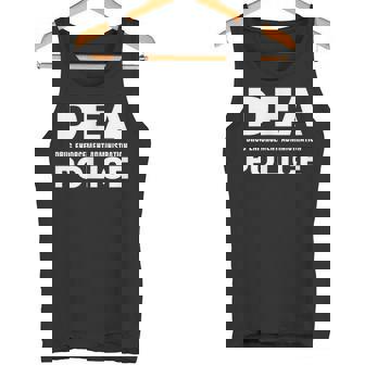 Dea 警察官 麻薬取締局 フロントサイド タンクトップ - Kawaiitshirt