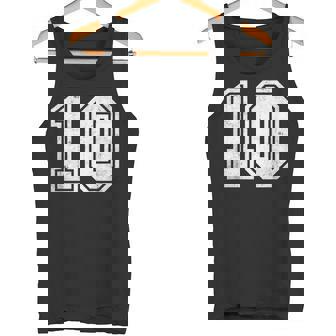 Deportiva Número 10 Para Cumpleaños Conuerte Nº Apenado Camiseta sin mangas - Regaloses