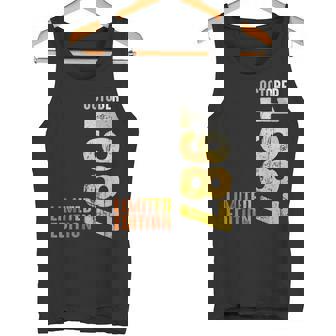 Desde Octubre De 1987 Retro 1987Intage 1987 Octubre Camiseta sin mangas - Regaloses