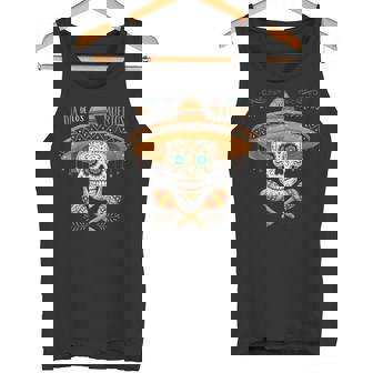 Dia -De-Los- Muertosグラフィック タンクトップ - Kawaiitshirt