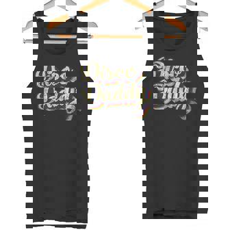 Disco Daddy Disfraz De Disco Para El Día Del Padre Para Hombre Camiseta sin mangas - Regaloses