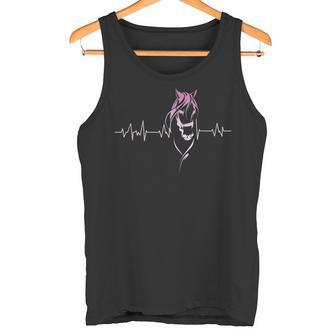 Diseño Del Latido Del Caballo Para Los Amantes Del Caballo Camiseta sin mangas - Regaloses