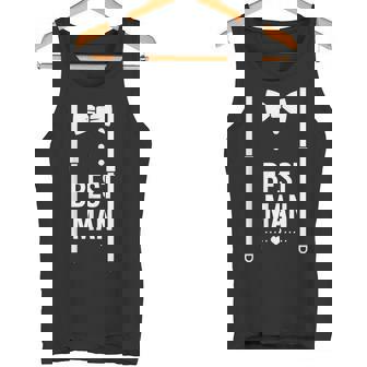 Disfraz De Esmoquin De Boda Para Padrino De Boda Tirantes Corbatín Fiesta Diversión Camiseta sin mangas - Regaloses