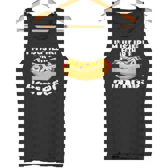 Divertente Hot Dog Amanteono Proprio Qui Per Il Hot Dogs Canotta - Novitaregali