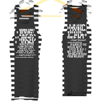 Divertida Advertencia De Jubilación Jubilado Que Estoy Jubilado Camiseta sin mangas - Regaloses