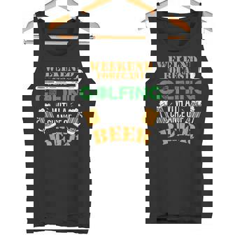 Divertida De Golf Y Cerveza Con Posibilidad De Cerveza Camiseta sin mangas - Regaloses