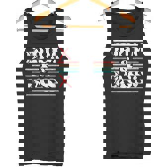 Drum & Bass Rum & Ass Retrointageibes Team タンクトップ - Kawaiitshirt