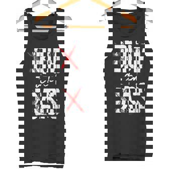 Drum And Bass Rum And Ass タンクトップ - Kawaiitshirt