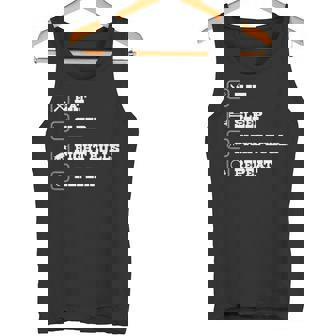 Eatleep Fight Bulls Repeat Bullsシリーズ ロデオクラウン タンクトップ - Kawaiitshirt