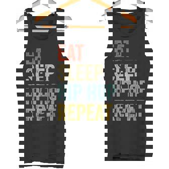 Eatleep Hip Hop Repeat Hip Hop Retro Camiseta sin mangas - Regaloses