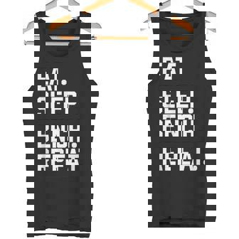 Eatleep ジム ワークアウト トレーニング ベンチプレス ウエイトリフティング タンクトップ - Kawaiitshirt