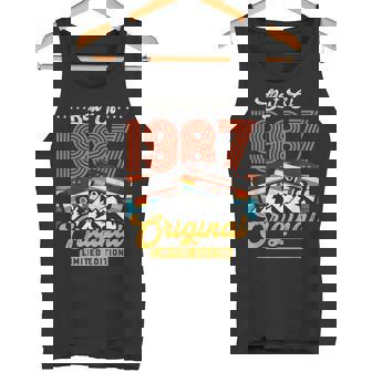 Edad 35 Lo Mejor De 1987 Cassette 35 Cumpleaños Hombre Camiseta sin mangas - Regaloses