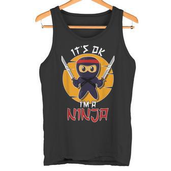 Está Bienoy Un Ninja Para Niños Y Niñas Ninja Cool Ninja Camiseta sin mangas - Regaloses