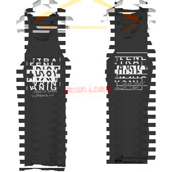 Eternal Advisory Warning Jesus Lives Cool Christmas タンクトップ - Kawaiitshirt