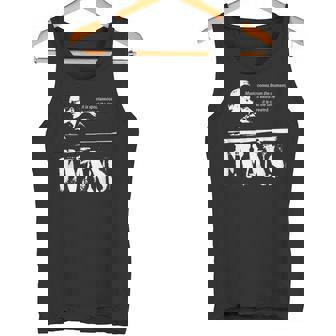 Evans Jazz Wisdom ピアニスト ミュージシャン 1色 タンクトップ - Kawaiitshirt