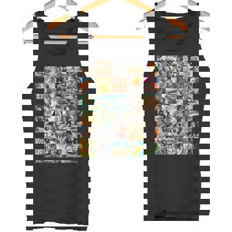 Every Italian Brainrot Meme Italian Brainrotコレクション タンクトップ - Kawaiitshirt