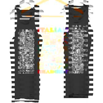 Every Italian Brainrot Meme Italian Brainrotコレクション タンクトップ - Kawaiitshirt