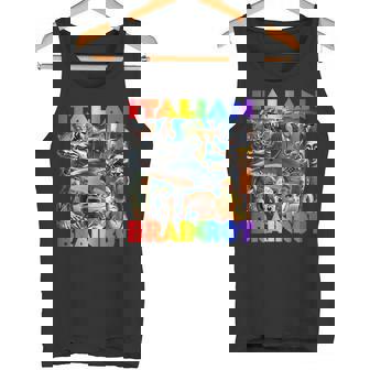 Every Italian Brainrot Meme Italian Brainrotコレクション タンクトップ - Kawaiitshirt