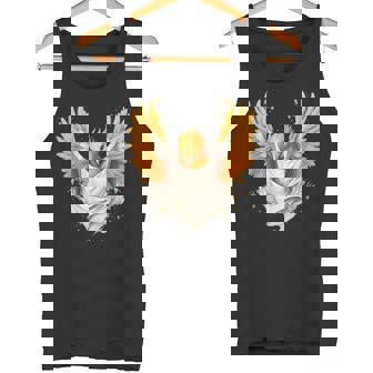 Firebird Reborn Rejuvenation 神話の鳥 アートワーク フェニックス タンクトップ - Kawaiitshirt