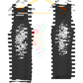 Fleurs Mexicaines Jour Des Morts Día De Los Muertos Débardeur e - Cadeauxyz