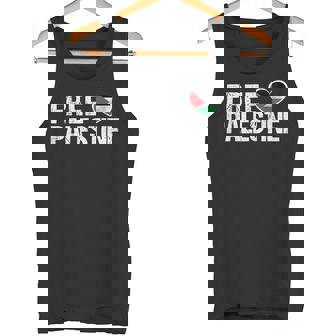 Free Palestine パレスチナの旗無料パレスチナ タンクトップ - Kawaiitshirt