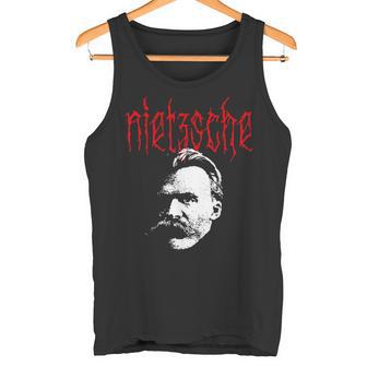 Friedrich Nietzsche Filósofo Del Heavy Metal Camiseta sin mangas - Regaloses