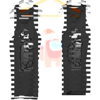 Christmas Costume Amongtars Game Us ビンテージ タンクトップ - Kawaiitshirt
