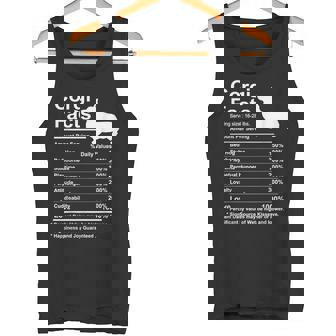 Corgi Facts 栄養ギフト カーディガン ペンブローク タンクトップ - Kawaiitshirt