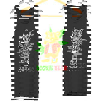 Doobie Bear 大麻の葉 雑草愛好家 マリファナギフト タンクトップ - Kawaiitshirt