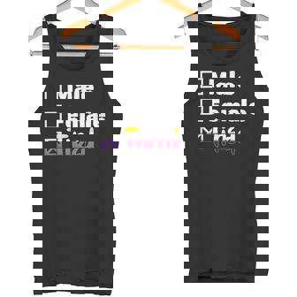 Lgbt プライド ノンバイナリー フラッグ ノンバイナリー タンクトップ - Kawaiitshirt