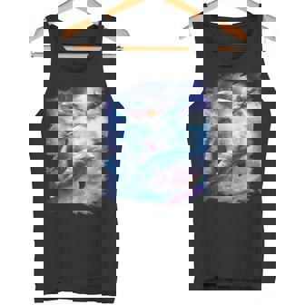 Galaxy Dolphin 宇宙のイルカ タンクトップ - Kawaiitshirt