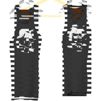 Gatito Blanco Y Negro Durmiendo Gato Lindointage Amante Del Gatito Camiseta sin mangas - Regaloses