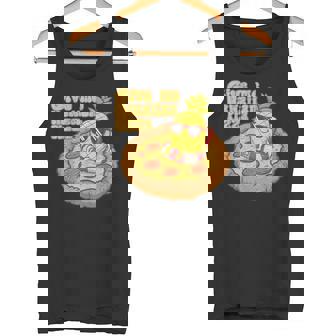 Give Me ハワイアンピザ パイナップル ピザ愛好家 ハワイアンピザ タンクトップ - Kawaiitshirt