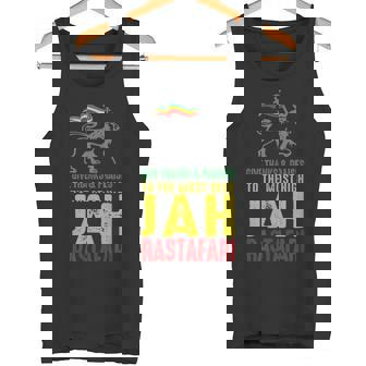Give Thanks & Praises Jah Rastafari レゲエ ラスタ ウェア タンクトップ - Kawaiitshirt