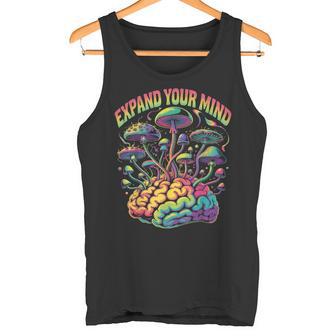 Goa Trance Champignons Psychédéliques Trippy Festival Rave Débardeur e - Cadeauxyz