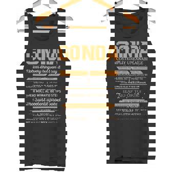 Gonda Completely Unexplainable Notices Everything But Won’T Say It Name Tank Top | Seseable CA