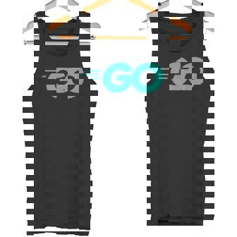 Goロゴ付きのgoプログラミング言語golang開発者 タンクトップ - Kawaiitshirt