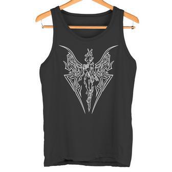 Grunge Goth Tatuaje Estética Hada Oscuro Camiseta sin mangas - Regaloses