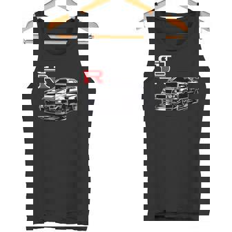 Gt R 34 レーシング ドラグ ドリフト Jdm Japan ストリートスポーツカー タンクトップ - Kawaiitshirt