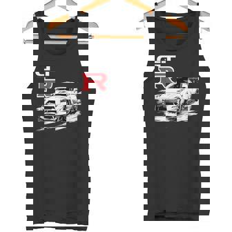 Gt R 35 Jdm ストリートレーシング ドラッグ ドリフト スポーツカー タンクトップ - Kawaiitshirt